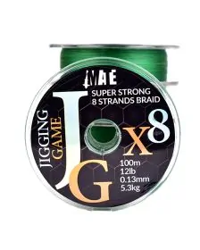 Struna Mate Jigging JG X8 Green